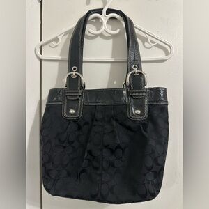 Black coach bag